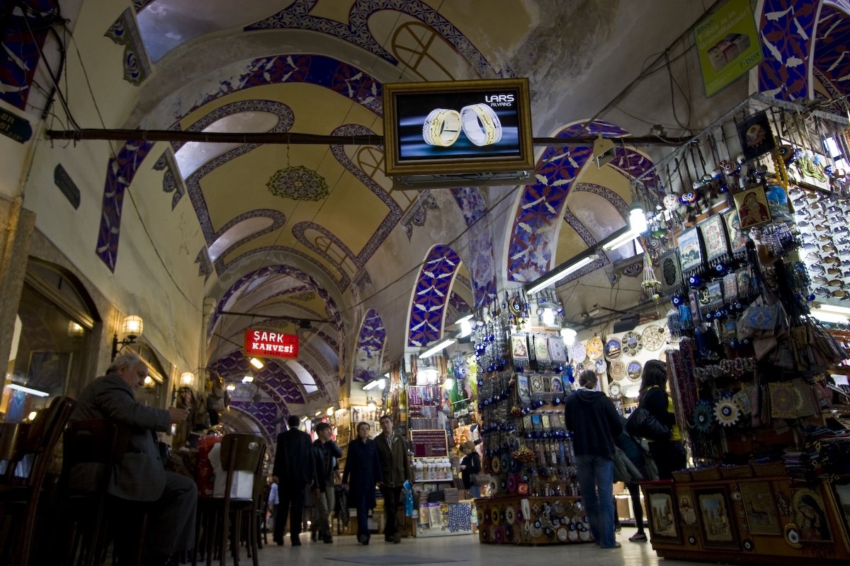 Grand Bazar in Istanbul - Turkey
